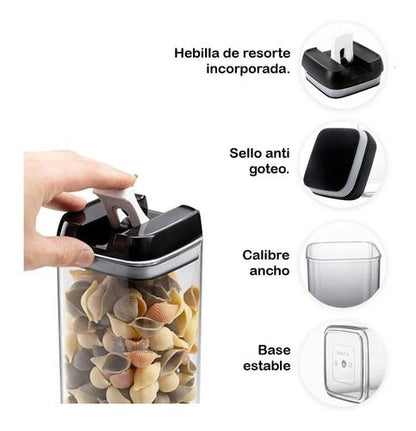 Recipientes Hermeticos Cocina X7