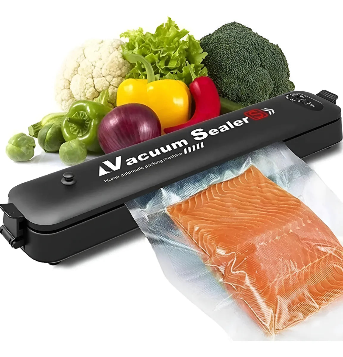 Selladora de Alimentos al Vacío Automática + Bolsas