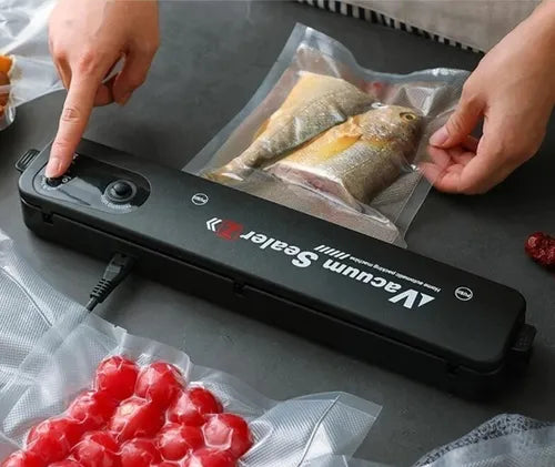 Combo Cocina Premium – Set de Cuchillos + Selladora al Vacío